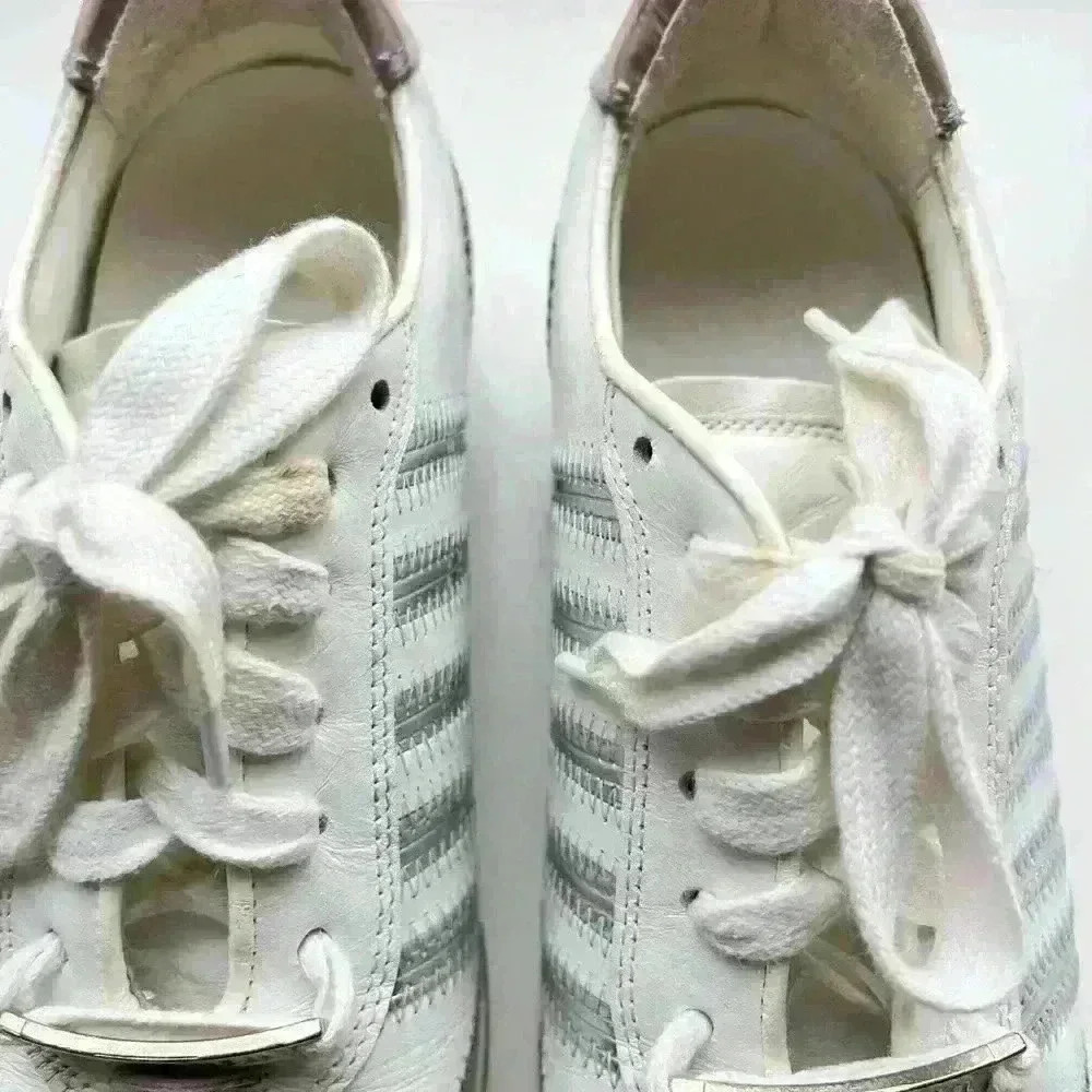 DSquared Leather Stripe Sneakers - Picture 3 of 6